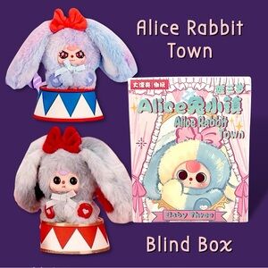 🎯 Baby Three Alice Rabbit Town Plush Pendant Blind Box